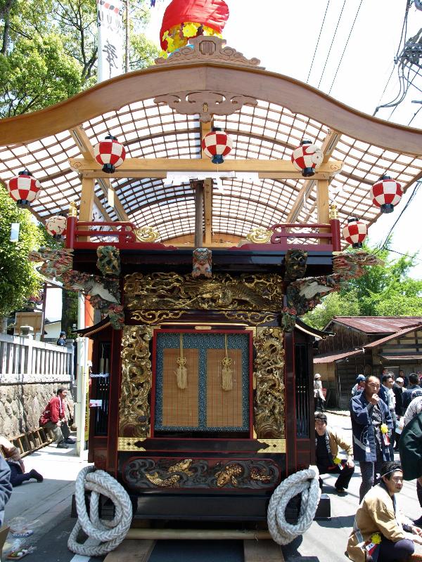 半分形山車