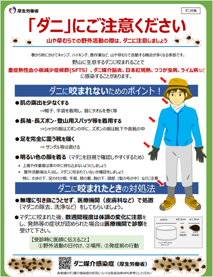 厚生労働省作成チラシ
