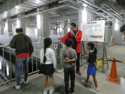 下水処理場の見学(R6酒匂)
