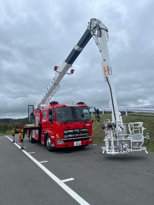 消防はしご車