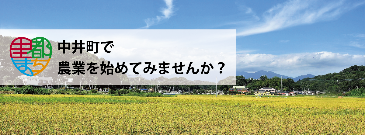 中井町で農業を始めてみませんか