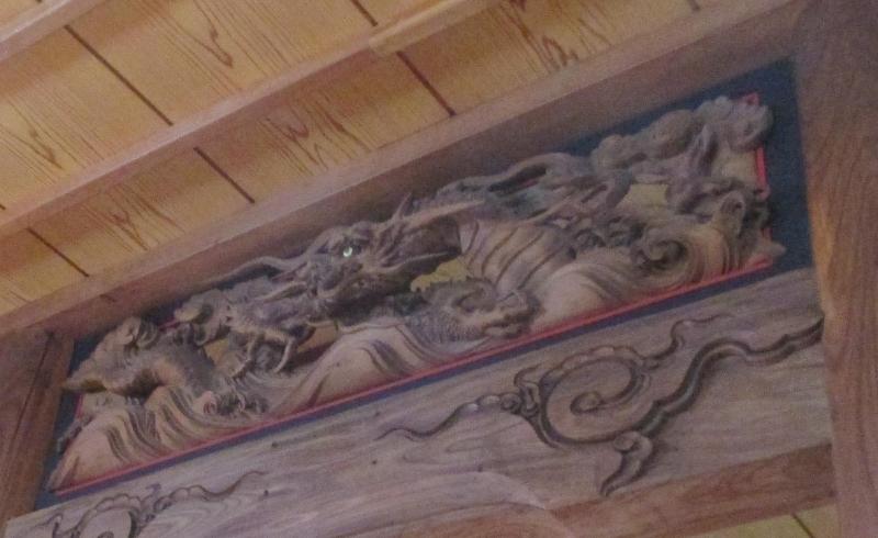 米倉寺の彫刻