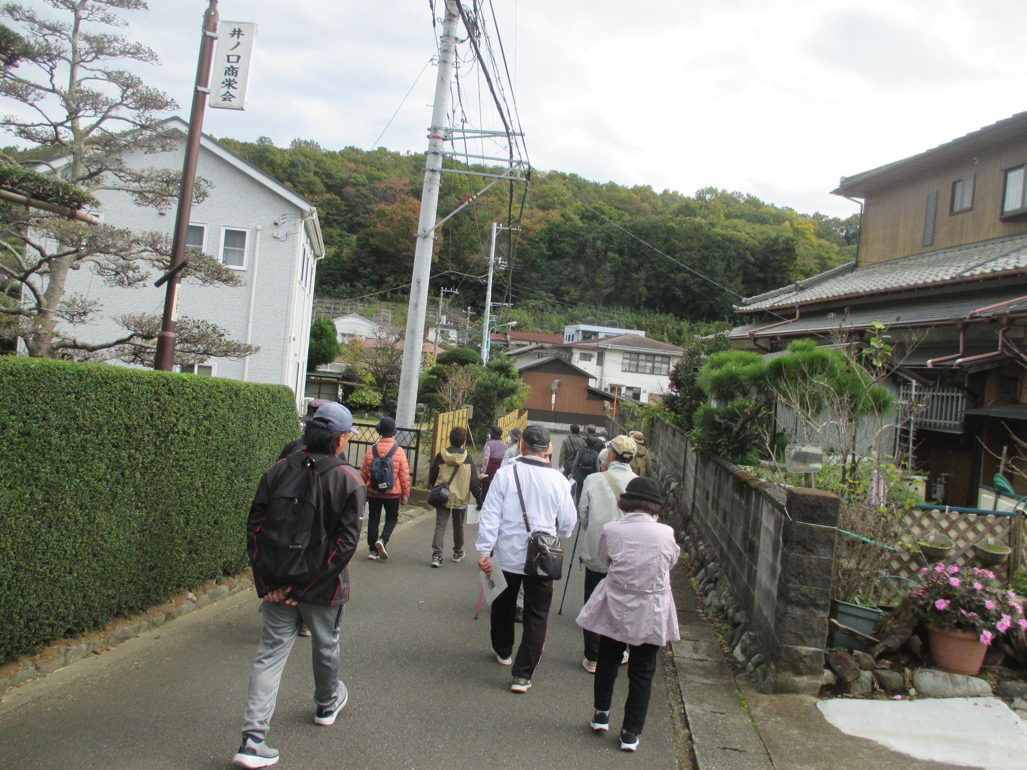 文化財ウォーキング写真