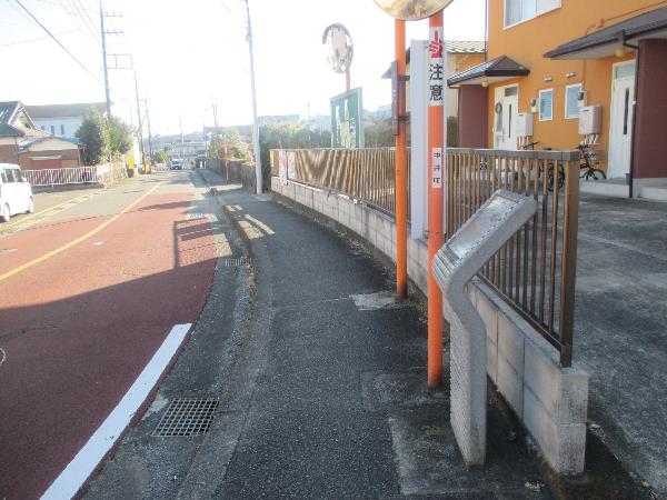 上井ノ口駅跡案内板